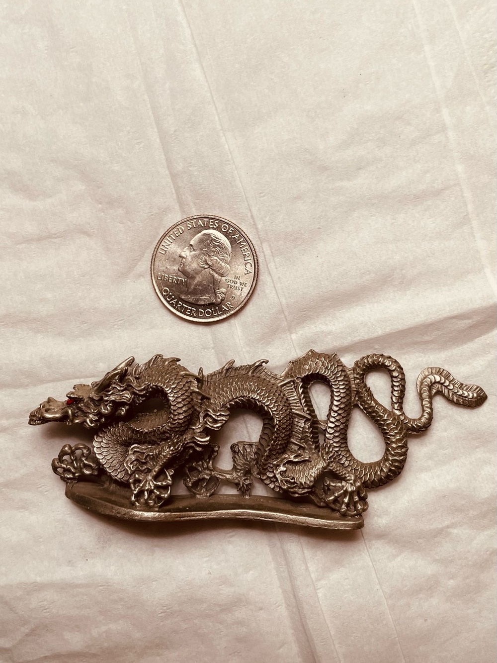 Pewter Dragon Firgurine